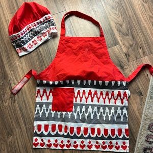 Kid’s Ikea Christmas Apron and Hat